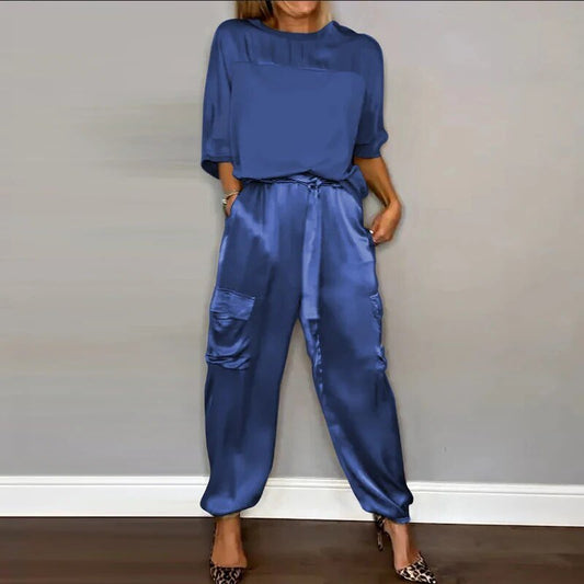Minimalist Relaxed Two Piece Loungewear Set