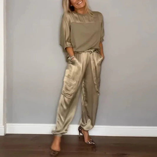 Minimalist Relaxed Two Piece Loungewear Set