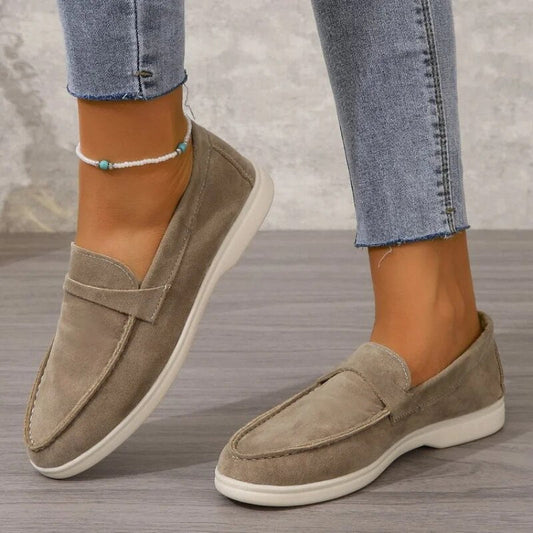 Women's Suede Slip-On Loafer
