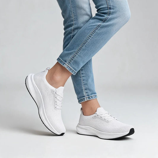 Extra Wide Toe Box Cushioned Sneakers