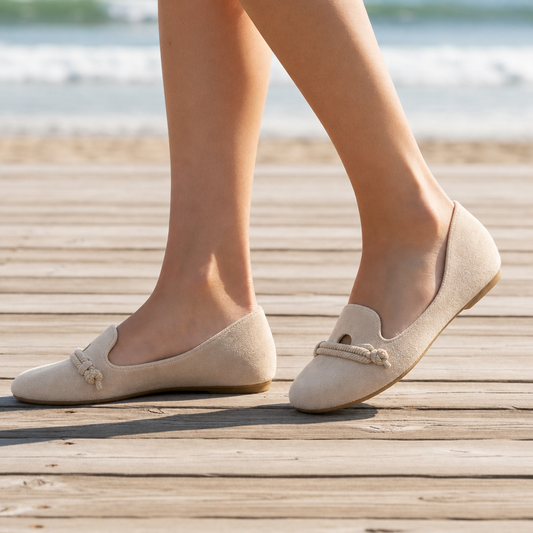 Women's Orthopedic Faux Suede Loafers