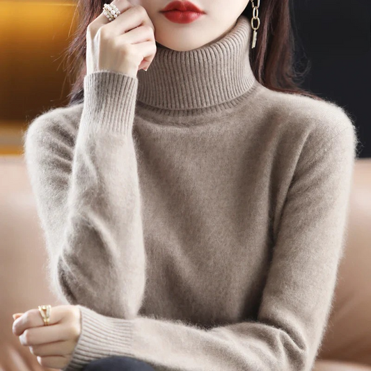 Classic Fitted Turtleneck Sweater