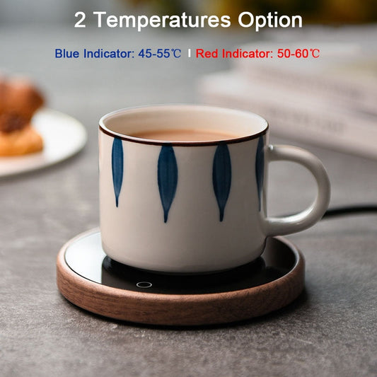 Smart Mug Warmer Coaster With Auto Shut-Off