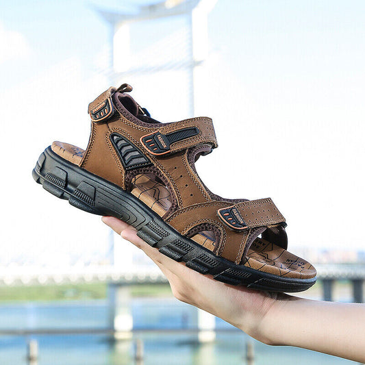 Unisex Orthopedic Double Strap Velcro Sandals