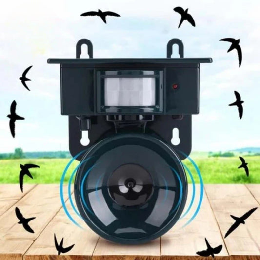 Solar Motion-Activated Bird Repeller