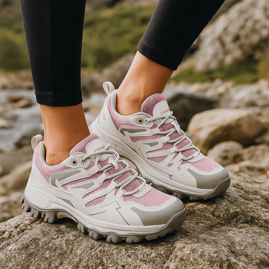 Waterproof Women's Hiking Shoes With Grip Sole