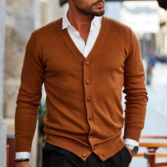 Open Front Knit Cardigan