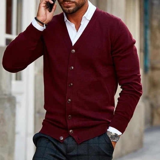 Open Front Knit Cardigan
