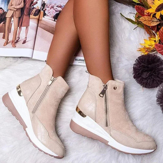 Women's Waterproof Ankle Boots – Sleek All-Weather Style