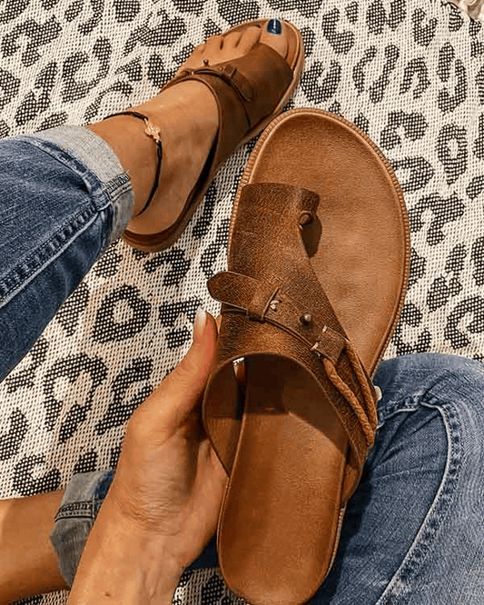 Women's Minimalist Barefoot Flat Sandals