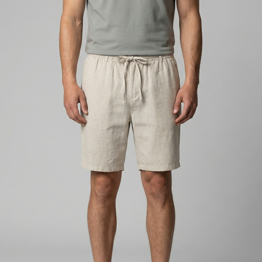 Relaxed Fit Straight Leg Summer Shorts For Men